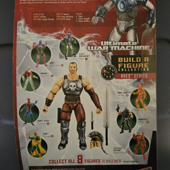 Hasbro Ultimate War Machine Action Figure - Black, Silver, Blue - Picture 2 of 3